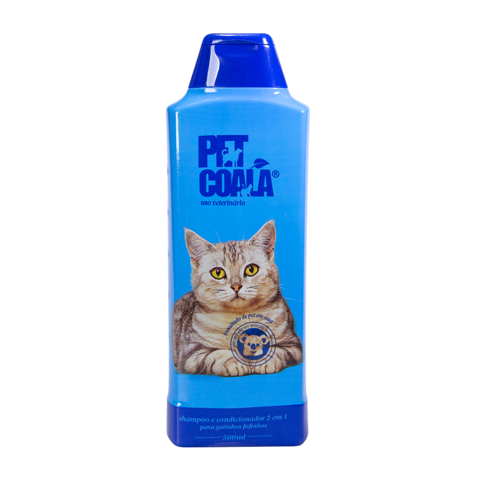 CHAMPÚ Y ACONDICIONADOR 2 EN 1 PARA GATOS 500 ML